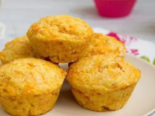 Фото: Бананово-морквяні кекси