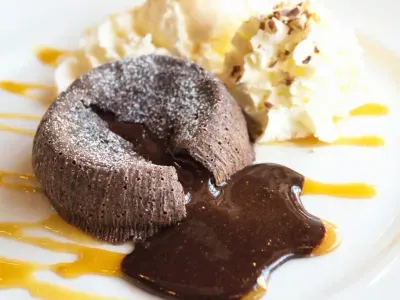 Шоколадний фондан