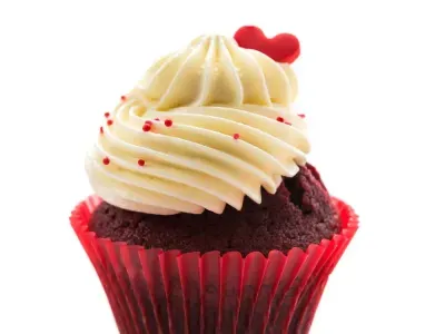 Капкейки з ванільним кремом