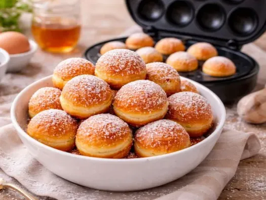 Данські міні-пончики з кардамоном