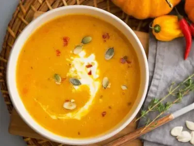 Фото: Гарбузовий крем-суп