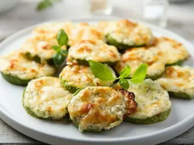 Кабачки з сиром