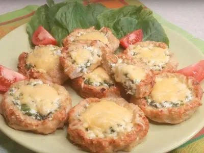 Курячі тарталетки