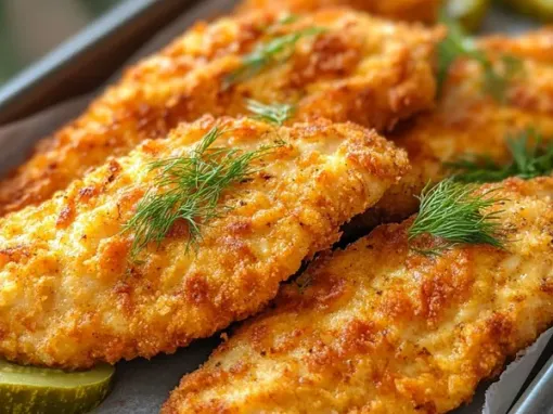 Фото: Курячі відбивні у цибулевому клярі