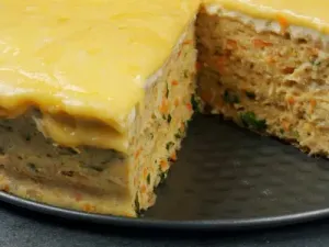 Курячий пиріг з вафлями