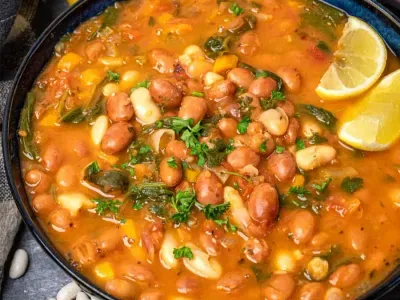 Селянський квасолевий суп