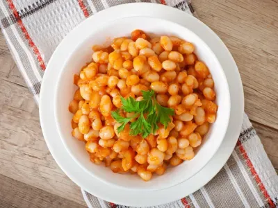 Фото: Варена квасоля з морквою та цибулею