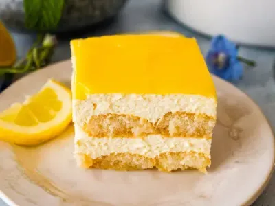 Лимонне тирамісу