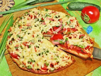 Фото: Лінива піца на лаваші