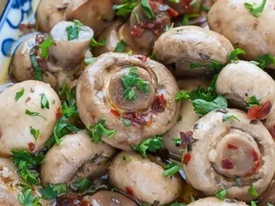 Мариновані печериці