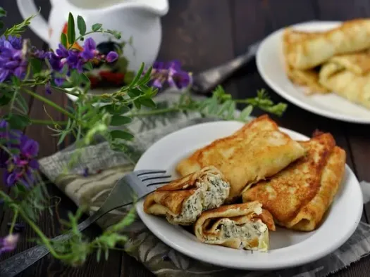 Кабачкові млинці з сиром