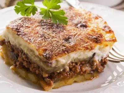 Мусака з баклажанами по-грецьки