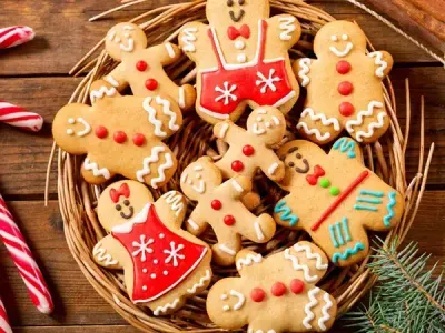 Новорічні імбирні пряники