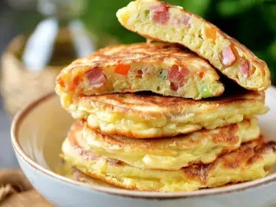 Фото: Піца-оладки для сніданку