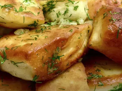 Фото: Пампушки на кефірі, без дріжджів