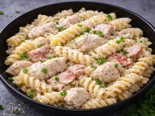 Паста з куркою по-домашньому