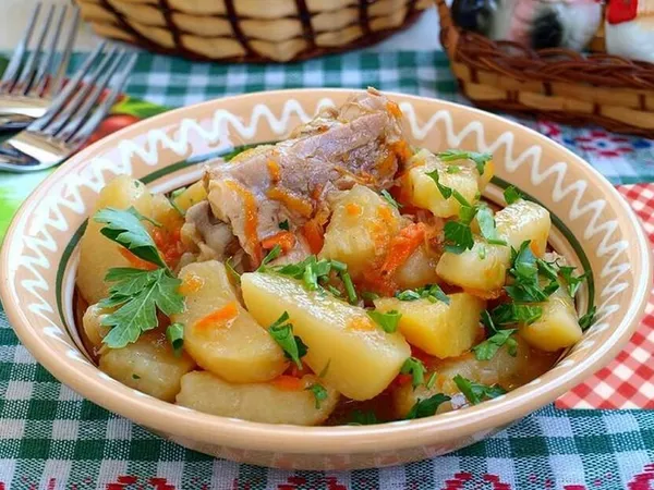 Печеня з куркою