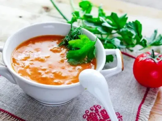 Томатна підлива без м'яса до гречки та рису