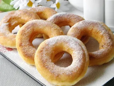 Пончики на кефірі