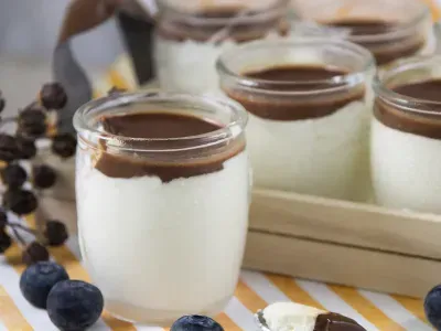 Желе з молока (майже пташине молоко)