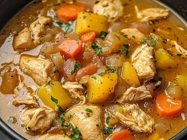 Овочеве рагу з куркою