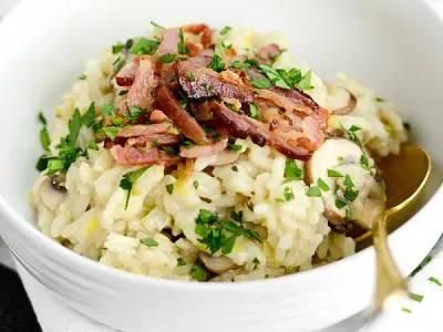 Фото: Різотто з печерицями