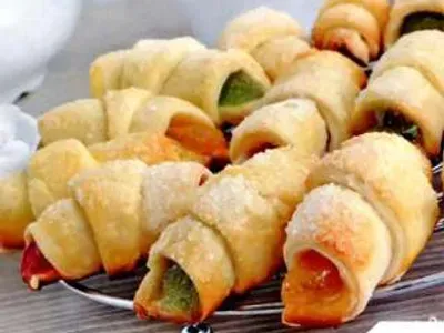 Рогалики з мармеладом