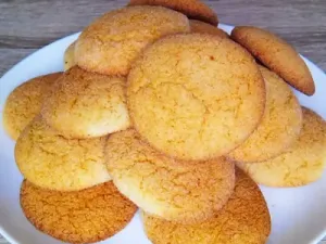 Розсипчасте печиво з манної крупи