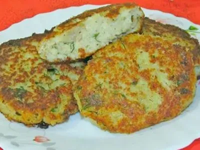 Рибні котлети з вівсяними пластівцями