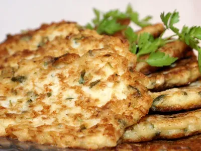 Рибні оладки без муки