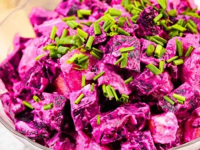 Фото: Салат з оселедцем та буряком