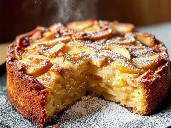 Шарлотка з грушами