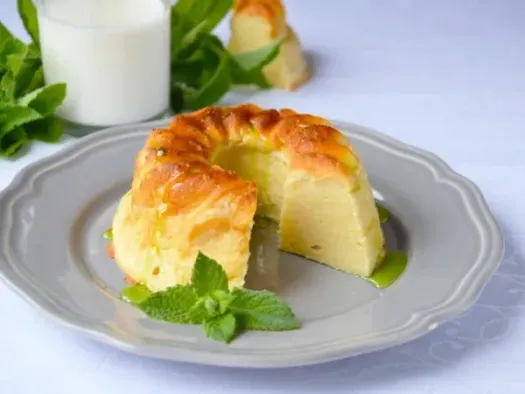 Сирний пудинг у духовці