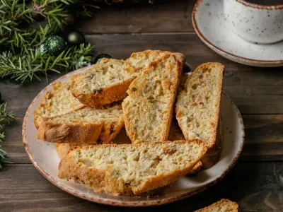 Фото: Штолен з марципаном