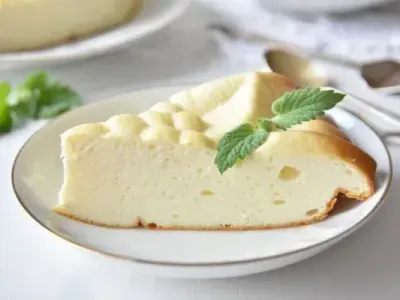 Ніжна сирна запіканка без борошна