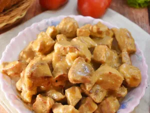 Фото: Свинячий гуляш зі сметаною