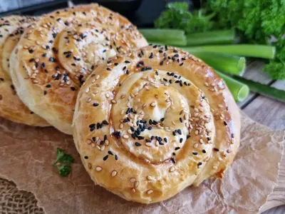 Фото: Булочки ''сирні равлики''