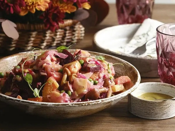 Вінегрет із гарбузом