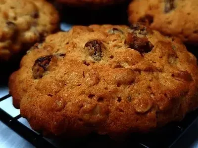 Вівсяне печиво з родзинками